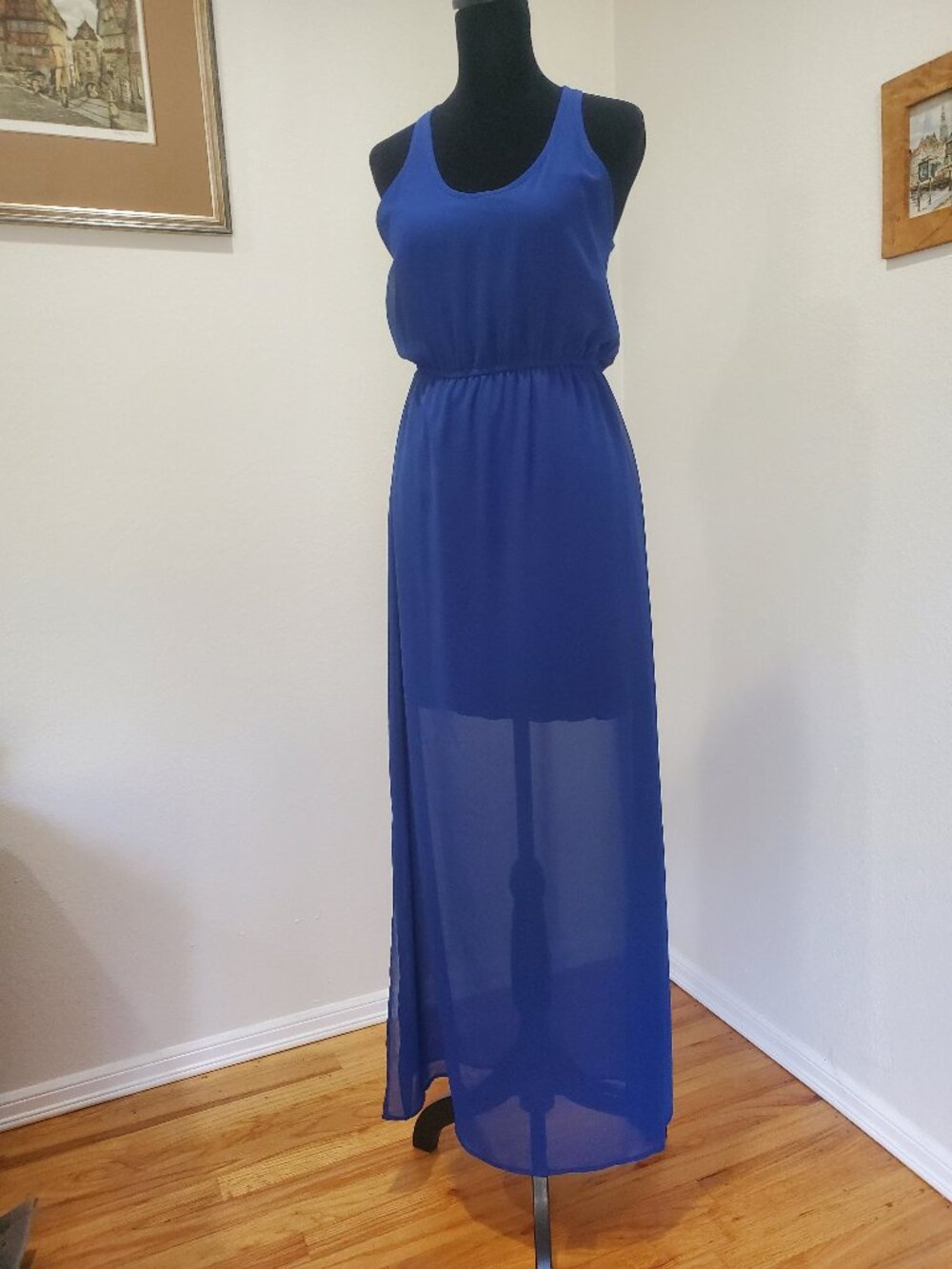 Royal Blue Maxi Dress